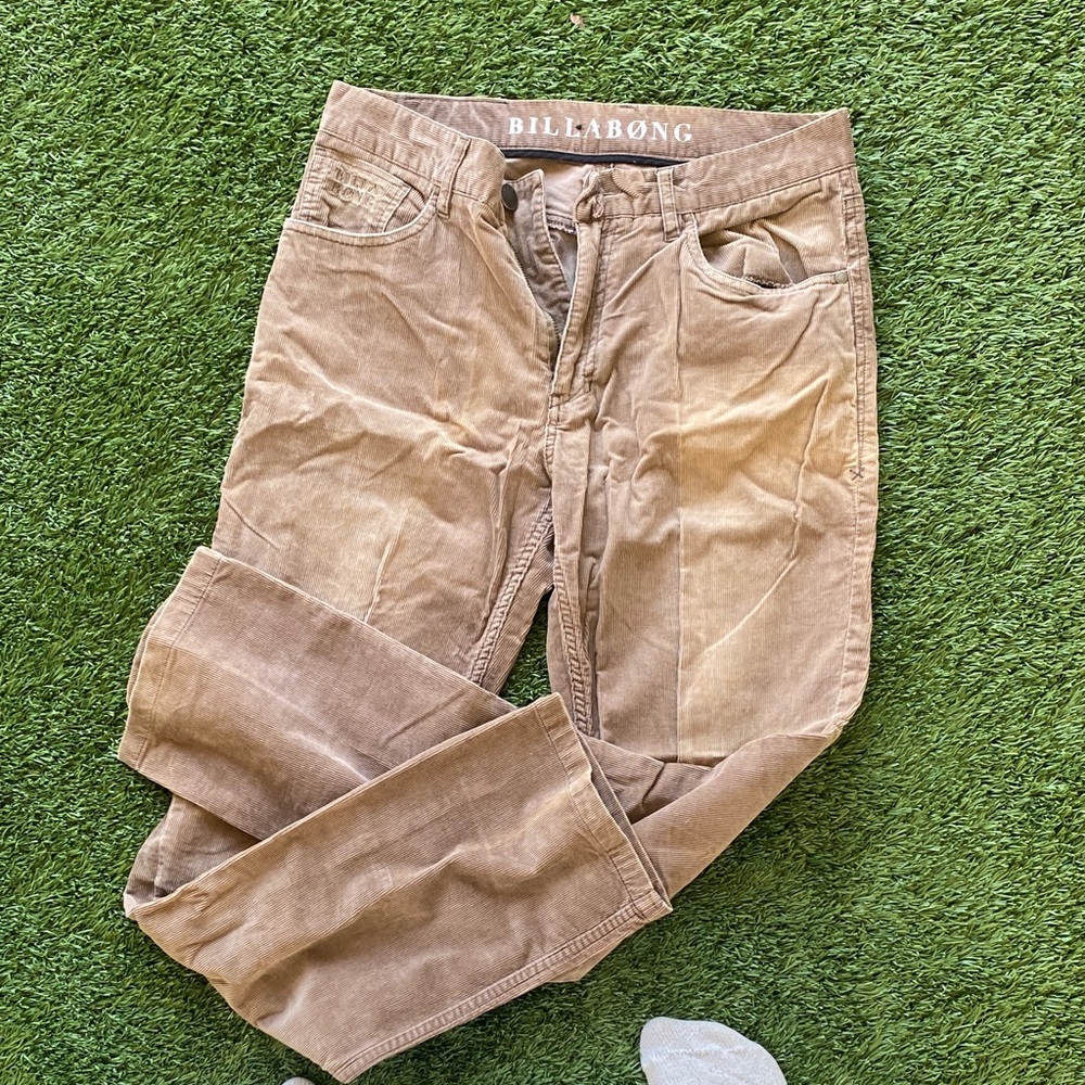 Billabong Light Brown Corduroy Trousers